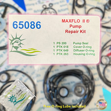 Maxflo II ™ USA Made Genuine Replacement O-Ring Kit By Liberty For Hayward