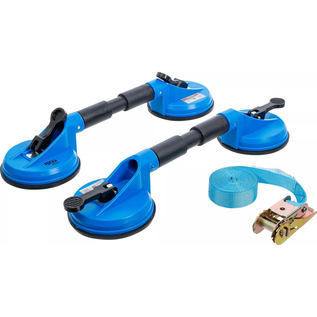 Kit montage de pare-brise BGS 3 pieces pour vitrage automobile