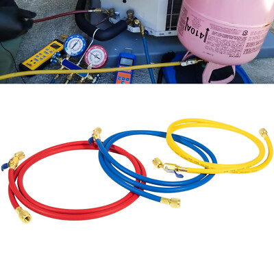 29986 Plus II 1/4'' Hose Kit w/ Compact Ball Valve 72'' Fit for R-410A (Pack of 3)