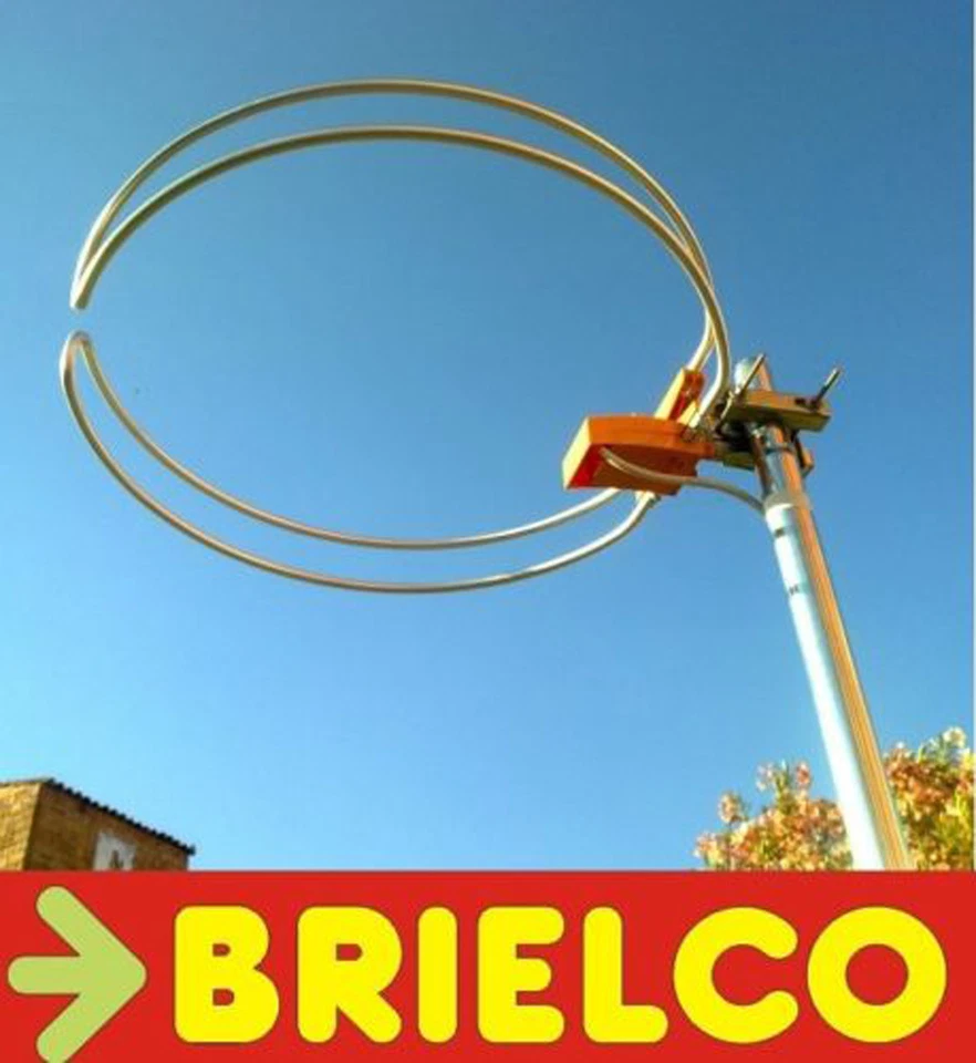 ANTENA RADIO FM CIRCULAR EXTERIOR 48CM 1DB 88-108MHZ 75OHM TELEVES 1201 BD10151