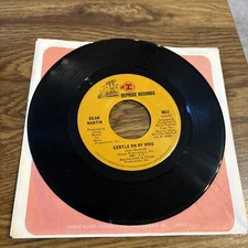 Dean Martin Gentle On my Mind/that's When i See the Blue 7" Reprise