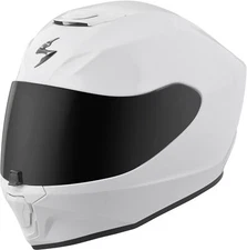Scorpion Exo - R420 Full Face Motorcycle Helmet - Gloss White - Large - 42-0055