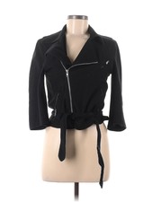 Monrow Women Black Jacket Xs