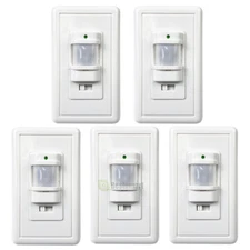 Lot Auto On/Off Security Motion Sensor Switch Infrared PIR Occupancy Wall Light