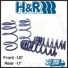H&R Front and Rear Sport Lowering Springs | Fits 2021–2025 BMW 430i xDrive Coupe