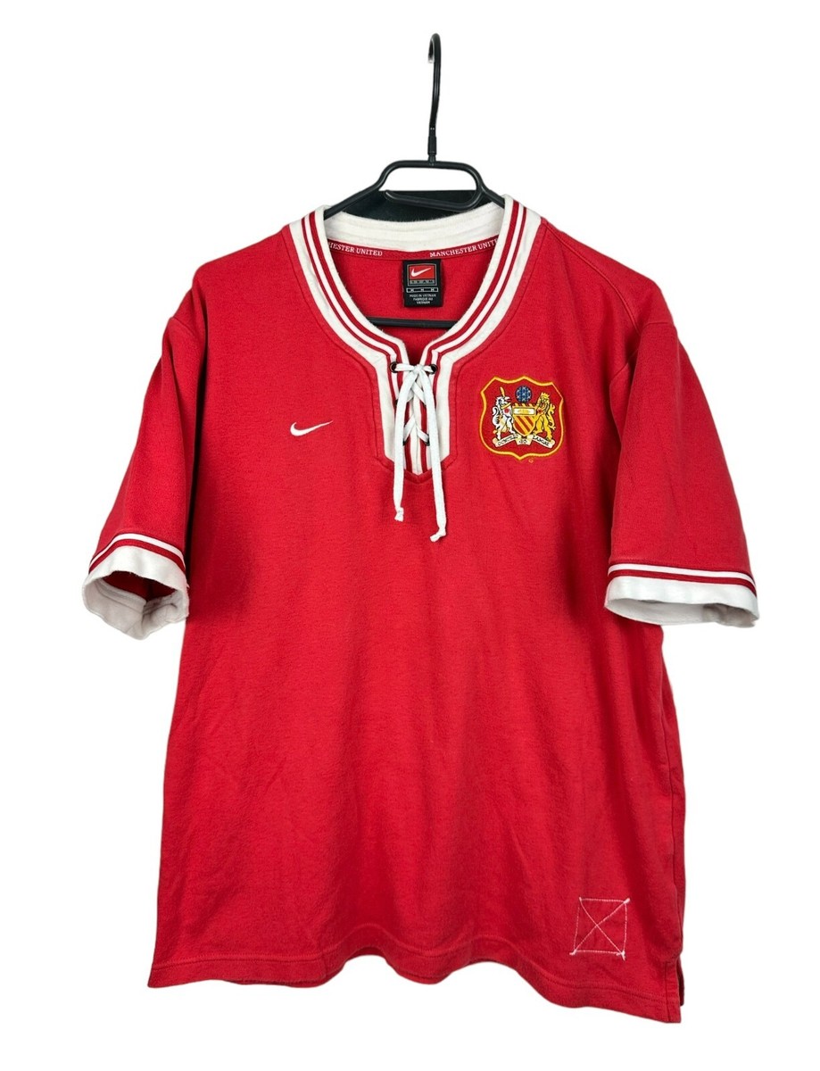 Vintage Nike Manchester United Rugby Football Jersey Shirt Edition