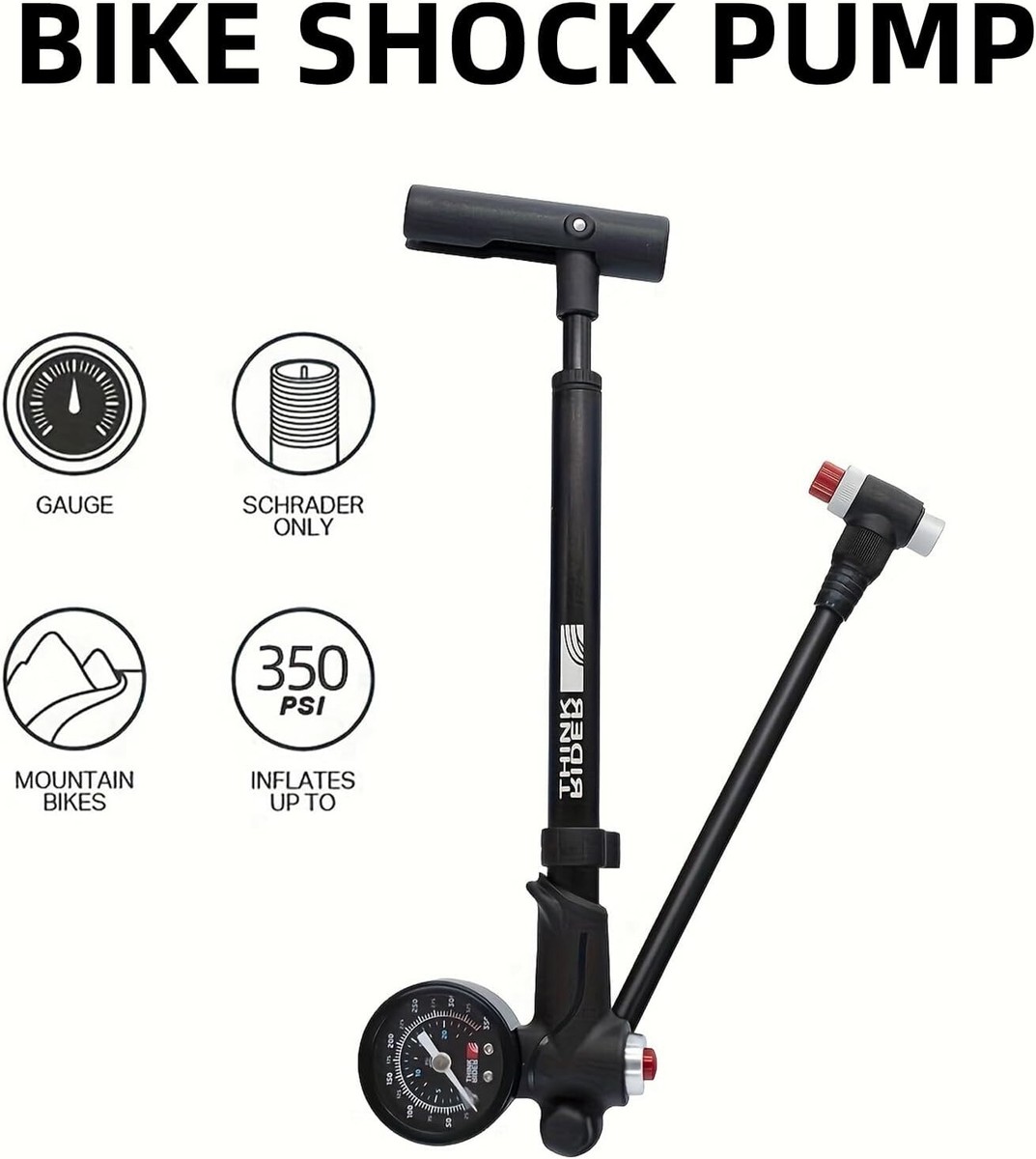 Shock Drive Best Mtb Shock Pump 2021 RockShox High-Pressure 300