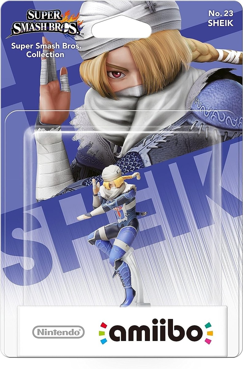 Nintendo amiibo - Sheik No.23 [Super Smash Bros.] 45496891909| eBay
