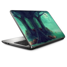 Laptop Skin Wrap Universal for 13 inch - Halloween Tree Moon