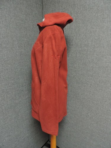 Sheego Ladies Casual Fleece Jacket Wine UK 14/16 LN021 TT 20 - Picture 4 of 4