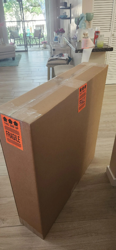 35" X 35" Big Handmade Domino Table: All Wood Folding Legs, Jamaican Flag Pride