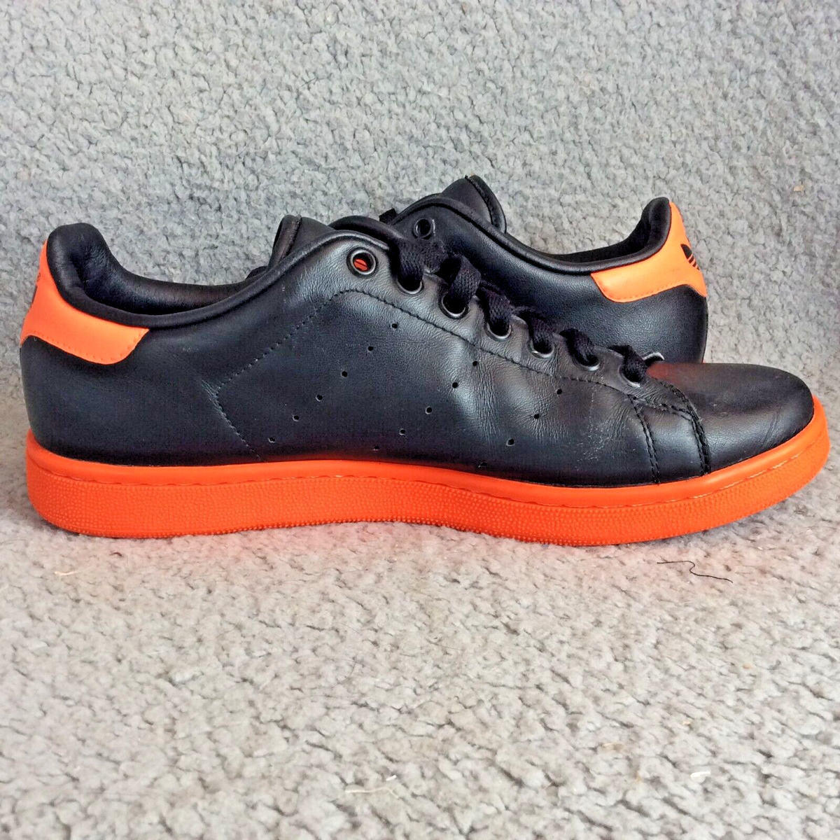 Adidas Raf Simons x Stan Smith Sneakers Shoe Men 9.5 Black Adidas Raf Simons x Stan Smith Sneakers Shoe Men 9.5 Black