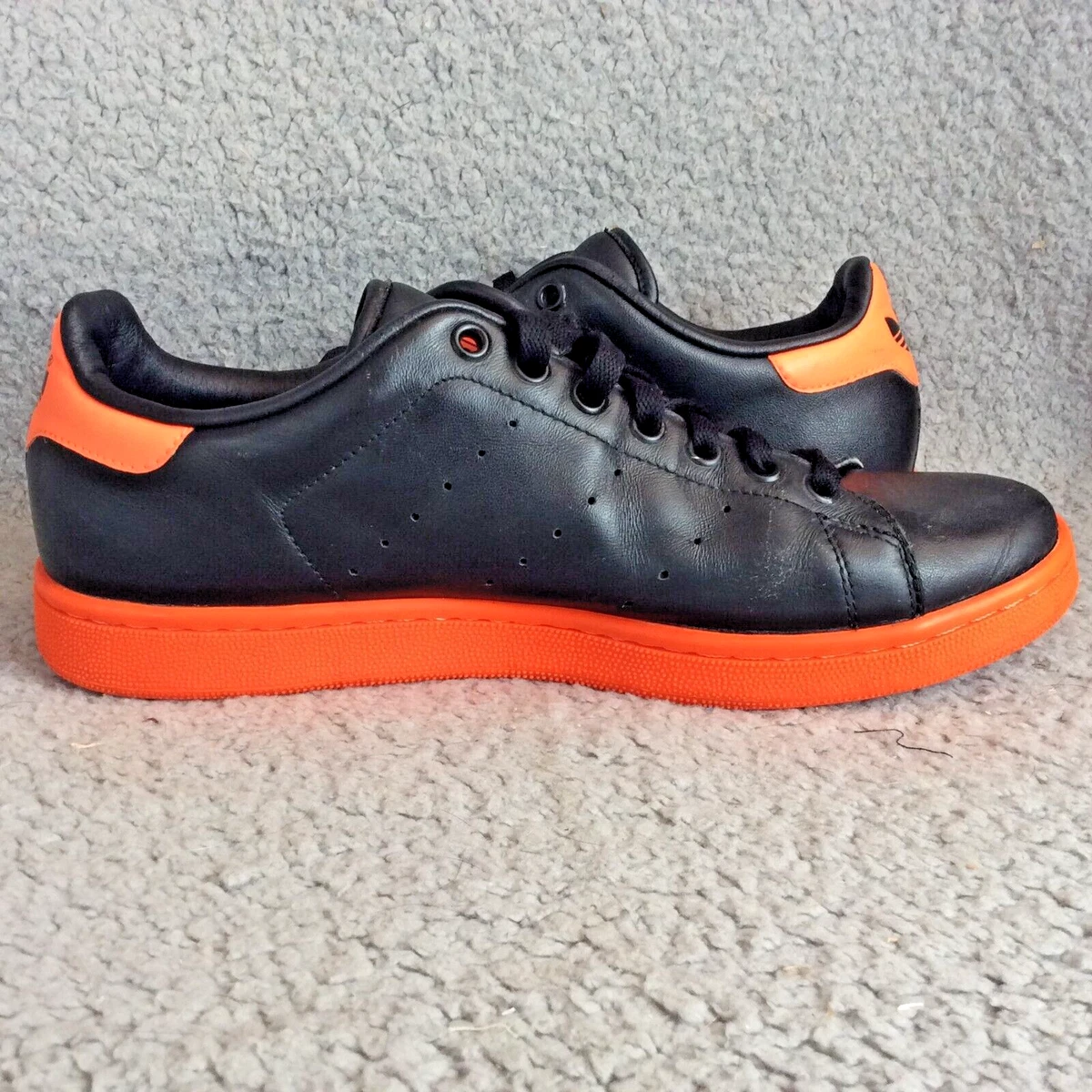 Raf Simons x adidas Stan Smith Black Orange for Sale