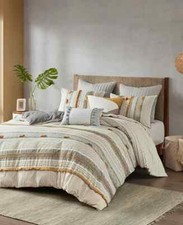 INK IVY Cody Cotton 3-Pc. Duvet Cover Set, King/California King