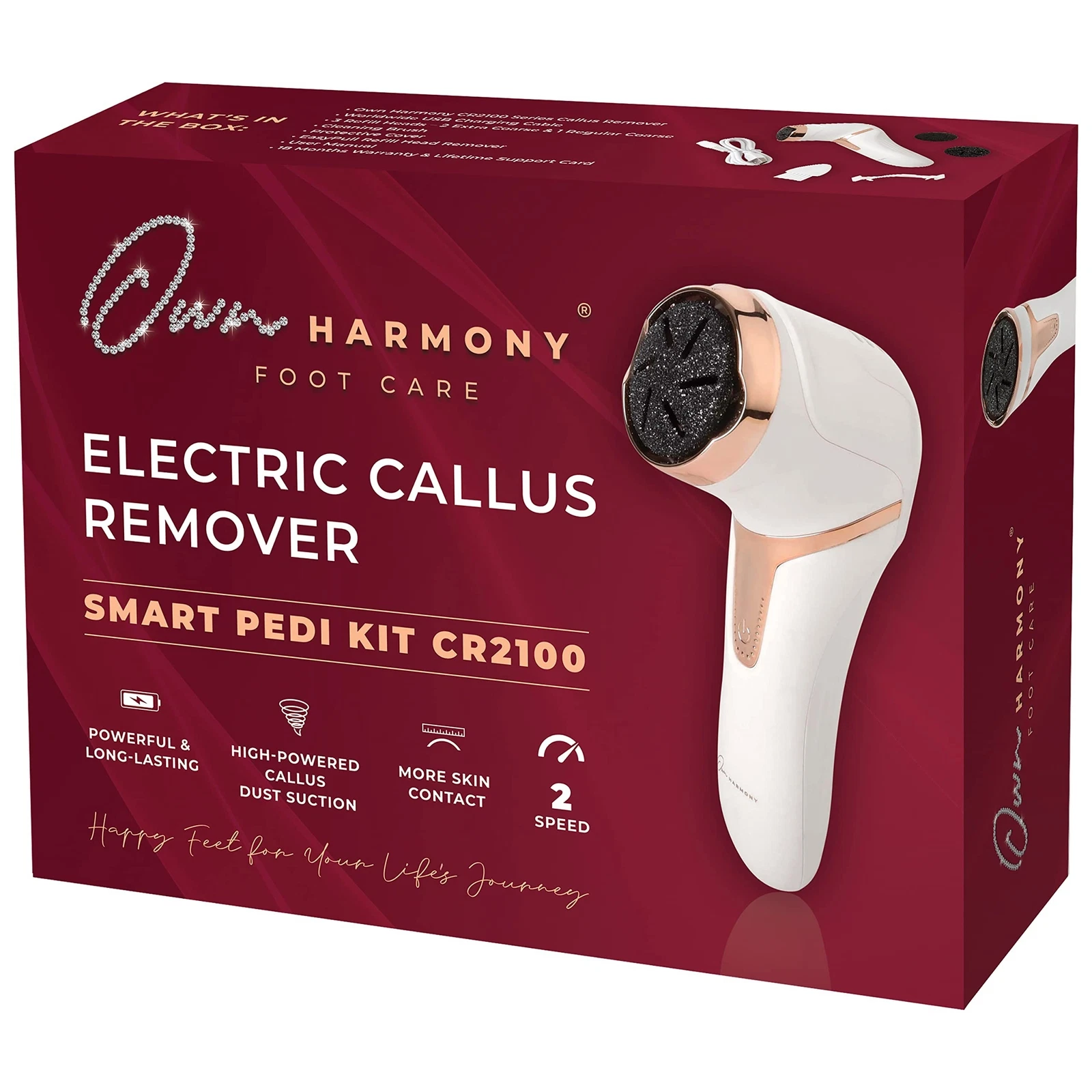 Harmony Smart Pedi CR2100 Callus Remover