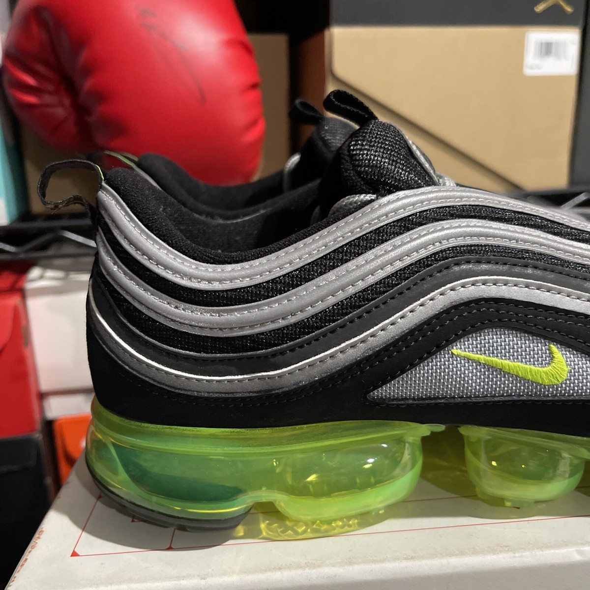 Nike Air VaporMax 97 Shoes Mens Japan Neon AJ7291-001