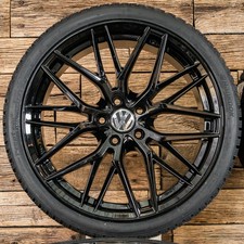 18 Zoll Sommerräder RW01 für VW Passat 3C B7 B6 Touran 1T Sharan 7M ET45 Schwarz