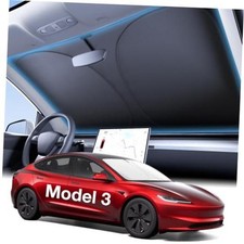 for Tesla Model 3 Windshield Sunshade, OEM Design, 100 2. Model 3 2016-2026 
