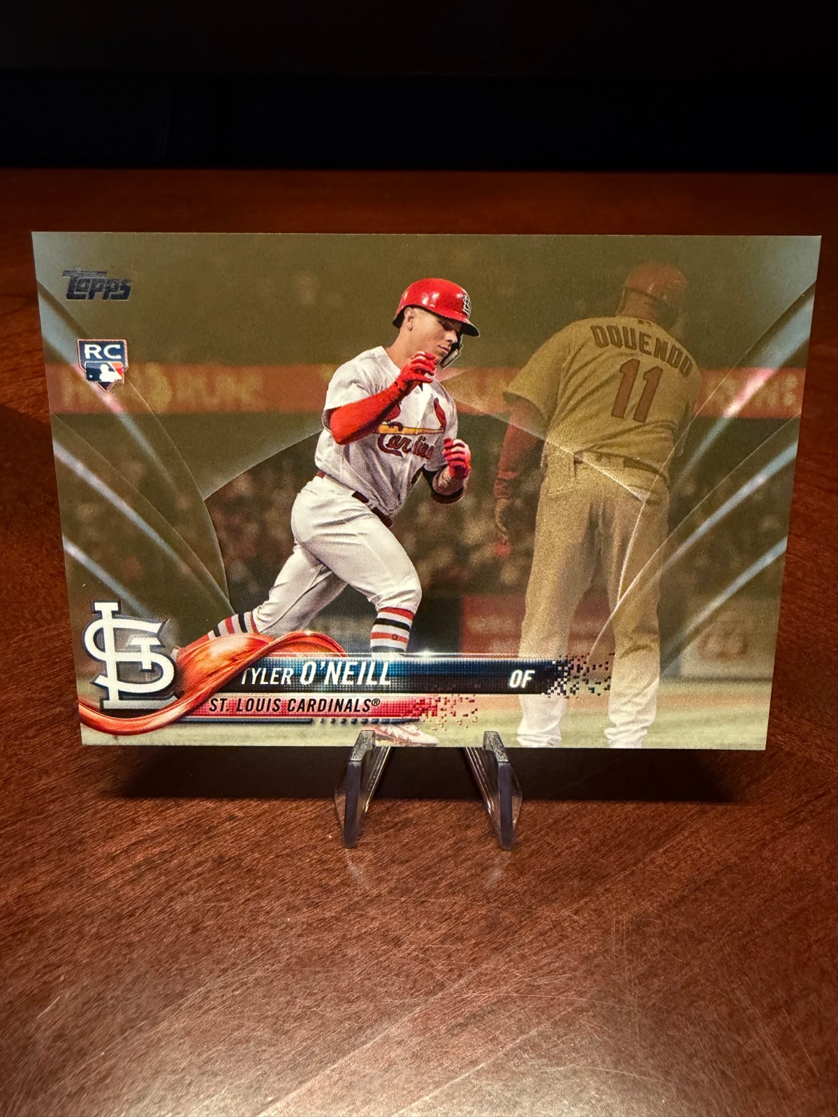 2018 Topps Update Tyler O'Neill #US218 Rookie Gold 0617/2018