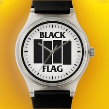 Orologio da polso BANDIERA NERA Henry Rollins Circle Jerks LA Hardcore Punk