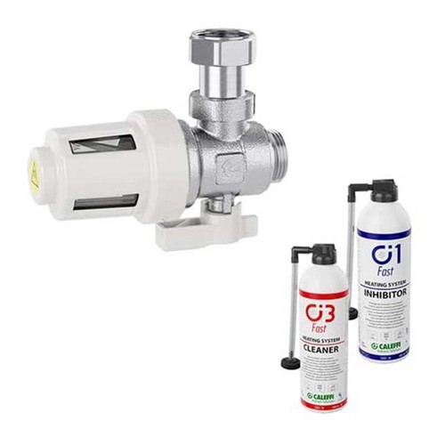 Caleffi Kit De Protection Avec Collecteur D’Impuretés Aimant -zone de Chaudière