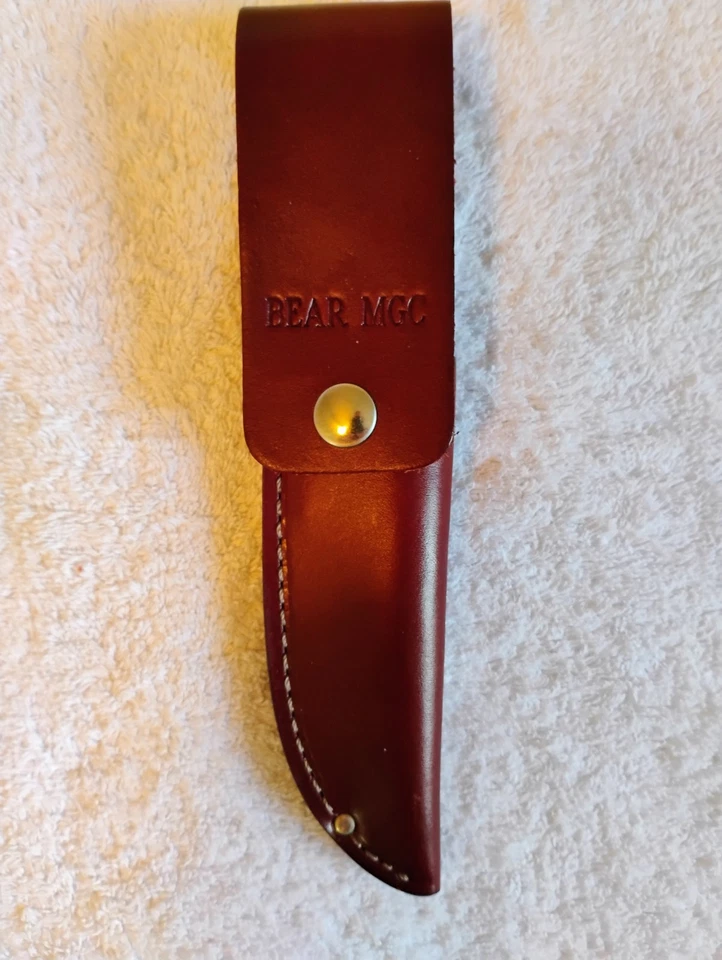 CUBIERTOS BEAR MGC #244 7-7/8" hoja con gancho tripa.  Pavo salvaje Foto 2 de 4