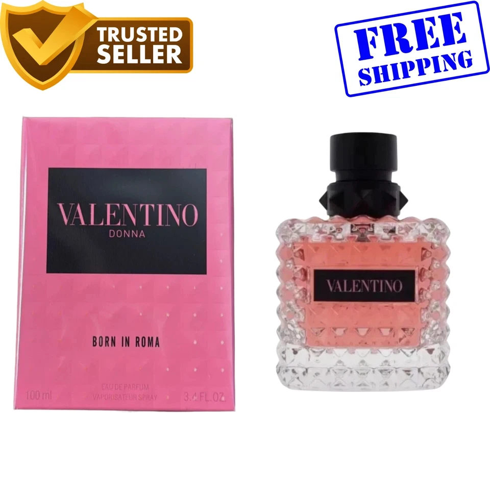 Valentino Donna Born In Roma Perfume 3.4oz.EDP Spray for Women New in Box - Image 1 of 4