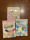 Sanrio Usahana Set of 3 Mini Memo Pads