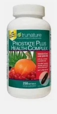 Trunature PROSTATE PLUS HEALTH COMPLEX 250 Softgels with Saw Palmento - Fresh!