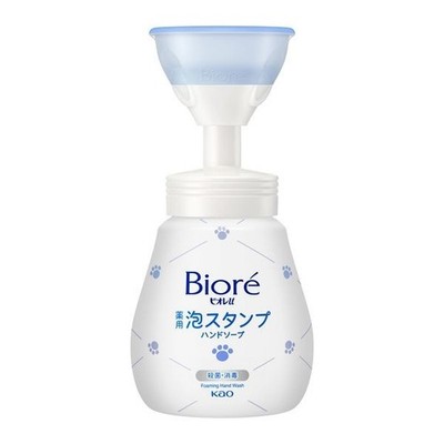 Kao Biore U Foaming Hand Soap Paw Stamp 240ml Made in Japan