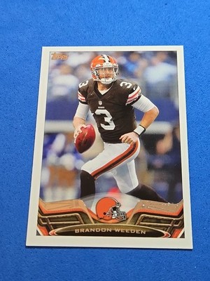 2013 Brandon Weeden Topps #244