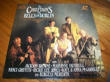 THE CHIEFTAINS - THE BELLS OF DUBLIN Laserdisc LD VERY GOOD CONDITION VERY RARE 