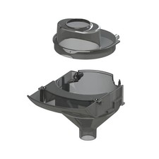 Image of Baby Brezza Formula Pro Advanced Replacement Funnel & Cover, Grey