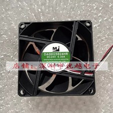 1 pc. New DA08025B24HR DC24V 0.30A 80*80*25MM 3Pin Inverter Cooling Fan