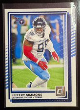 Donruss Jeffery Simmons #98 Base Set Tennessee Titans Football Card