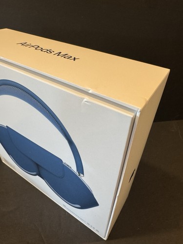 Apple AirPod Max Bluetooth Headphones Barely Used - Sky Blue With Box & Cord - Photo 15 sur 18