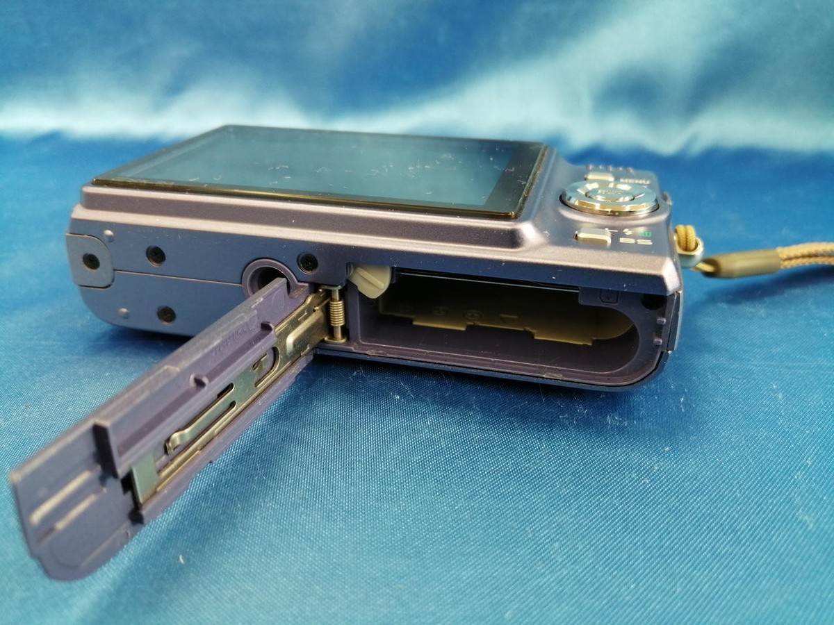 Casio Exilim Zoom EX-Z1080 Blue 10.1MP Compact Digital Camera From