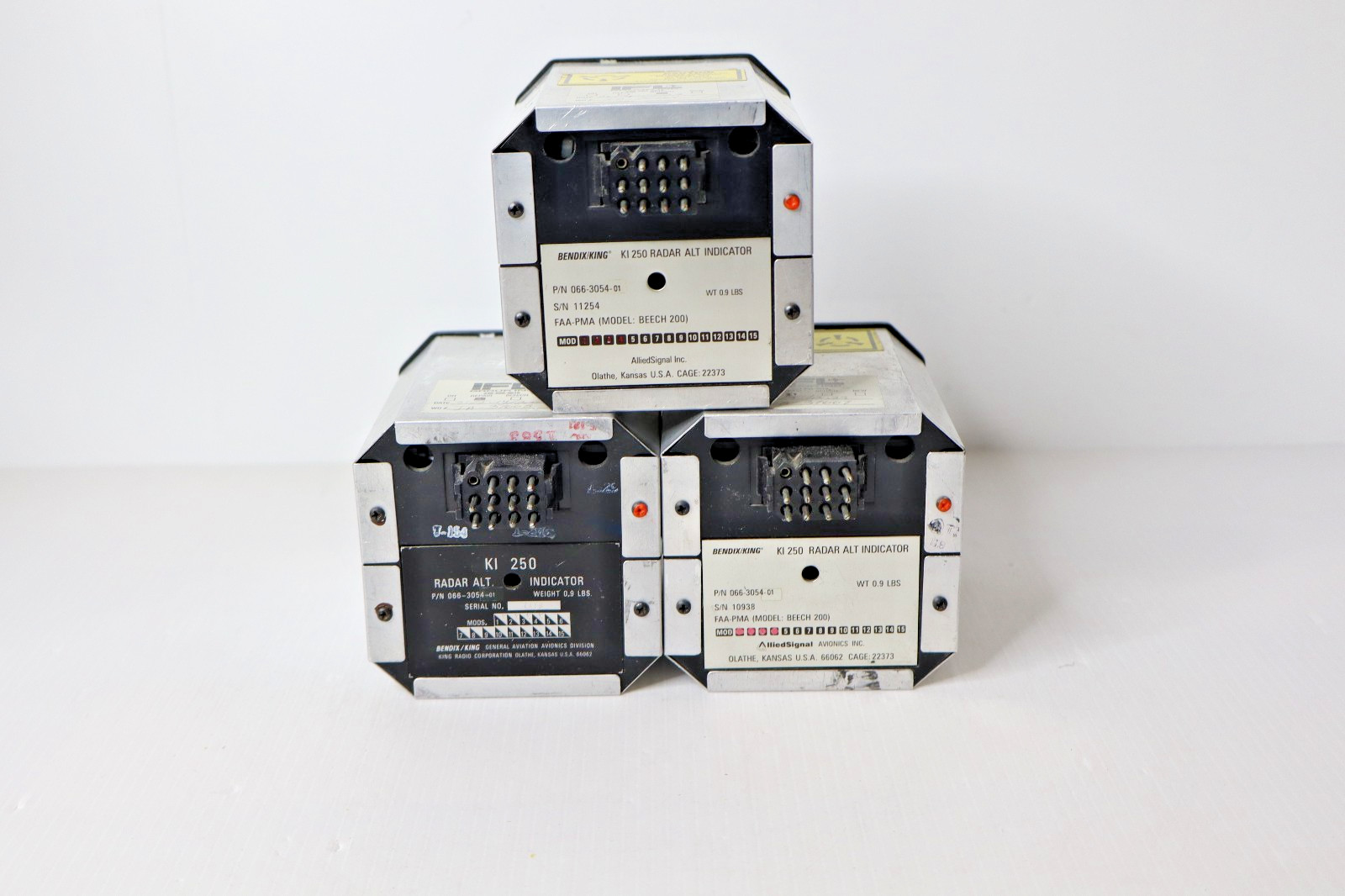 Bendix King KI 250 Radar Altimeter Indicator 066-3054-01 FAA 8130 Form (3 Avail)