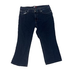 Vintage Tommy Hilfiger Tommy Jeans Womens 11 Straight Leg Crop Capri