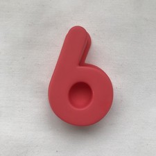 Sesame Street Cookie Monster  Case On The Go Numbers  - 6 Six Replacement Part