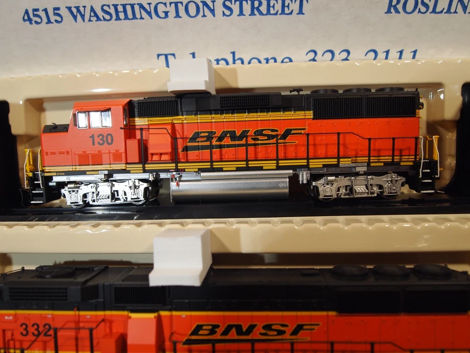 FOX VALLEY MODELS  B N S F  H3  EMD GP-60  A-B-A  LASH-UP DC ONLY,(NO SOUND/DCC) - Image 2 of 4