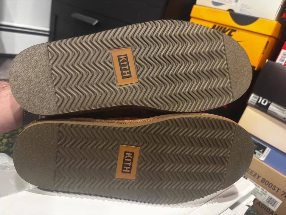 Zapatillas Kith Kithmas Monograma Piel de Oveja Loft Para Hombre UE Para Hombre Talla 43 Nuevas Foto 4 de 4