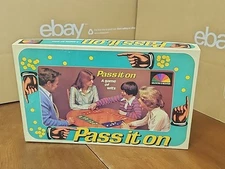 Vintage 1978 Pass It On Game Of Wits #39 By Selchow & Righter.  [T11-150]