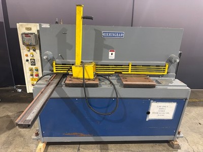 CP TOOLS BIRMINGHAM H-0435 Hydraulic Sheet Metal Shear 7.5HP USED