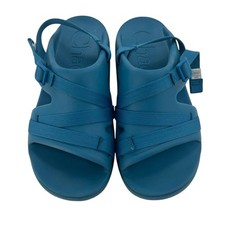 Chaco Chillos Boys Slide Sandals Blue Sport Kids Youth Size 6 Shoes Comfort