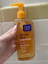 Clean Clear Morning Burst Facial Cleanser Oil-Free Orange ORIGINAL FORMULA 8oz
