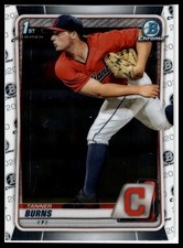 2020 Bowman Draft #BD-115 Tanner Burns Chrome