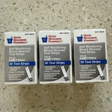 150 True Metrix Test Strips 3x50 Good Neighbour Pharmacy Exp 12/25 To 06/26 New