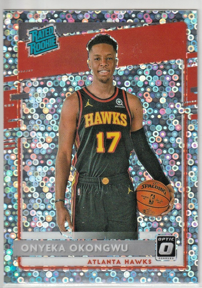 2020-21 Donruss Optic - Onyeka Okongwu Fast Break Holo RC #156 Hawks