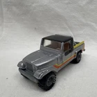 Vintage Hot Wheels Jeep Scrambler Diecast Pickup Truck Silver Black 1982